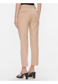 Weekend Max Mara Spodnie materiałowe Vite 2415131031 Beżowy Regular Fit. Kolor: beżowy. Materiał: bawełna
