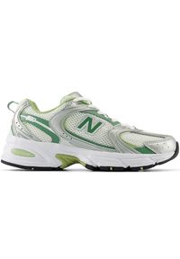 Buty unisex New Balance MR530ADB – zielone. Okazja: na co dzień. Kolor: zielony. Materiał: materiał, syntetyk. Szerokość cholewki: normalna. Sezon: lato