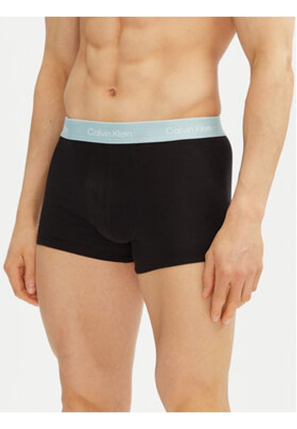 Calvin Klein Underwear Komplet 5 par bokserek Trunk 5Pk LV00NB4393 Czarny. Kolor: czarny. Materiał: bawełna