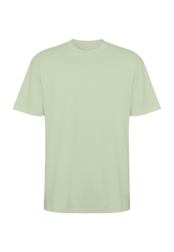 ROLY - Koszulka Z Krótkim Rękawem Dla Dorosłych Unisex Bull Oversized. Kolor: zielony. Długość rękawa: krótki rękaw. Długość: krótkie. Sport: turystyka piesza