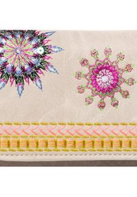 Desigual Saszetka nerka 20SAXPCW Beżowy. Kolor: beżowy. Materiał: skóra #5