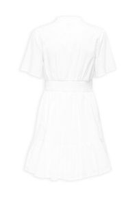 only - ONLY Sukienka codzienna Rarkel 15363615 Biały Regular Fit. Okazja: na co dzień. Kolor: biały. Materiał: bawełna. Typ sukienki: proste. Styl: casual #6