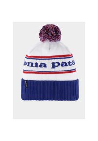 Czapka na zimę Patagonia Powder Town Beanie - blue. Kolor: niebieski. Sezon: zima