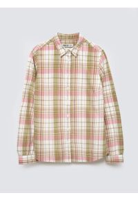 Big-Star - Koszula damska bawełniana w kratę różowo-zielona Cedi 600. Okazja: na co dzień. Kolor: różowy. Materiał: bawełna. Wzór: kolorowy. Styl: casual, klasyczny, retro, elegancki #9