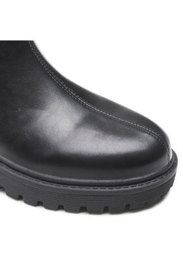 Jenny Fairy Botki WFA1954-1 Czarny. Kolor: czarny. Materiał: skóra