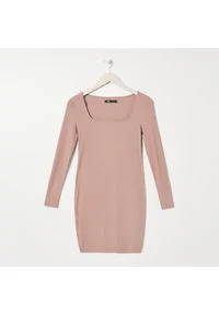 Sinsay - Sukienka mini - Fioletowy. Kolor: fioletowy. Długość: mini #1