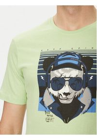 Blend T-Shirt 20717766 Zielony Regular Fit. Kolor: zielony. Materiał: bawełna