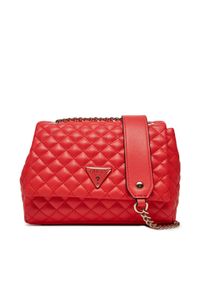 Guess Torebka HWEQG954121 Czerwony. Kolor: czerwony. Materiał: skórzane