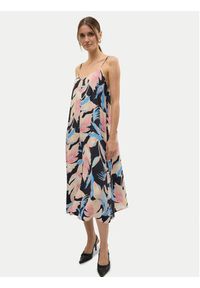 Vero Moda Sukienka letnia Josie 10303398 Czarny Regular Fit. Kolor: czarny. Materiał: wiskoza. Sezon: lato #6