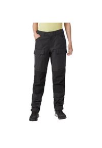 Spodnie damskie Helly Hansen veir tur. Kolor: czarny, brązowy, wielokolorowy. Sezon: lato. Sport: turystyka piesza