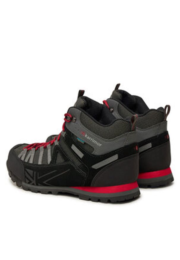 Karrimor Trekkingi Spike Mid 3 K949 Czarny. Kolor: czarny. Materiał: zamsz, skóra. Sport: turystyka piesza
