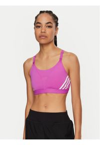 Adidas - adidas Biustonosz sportowy Powerimpact Luxe Medium-Support Maternity IZ1871 Różowy Slim Fit. Kolor: różowy. Materiał: syntetyk #1