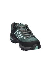 Buty trekkingowe damskie CMP Rigel Low Wp trek. Kolor: zielony. Styl: sportowy