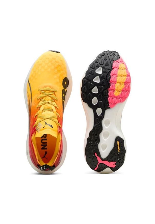 Puma - Buty do biegania męskie PUMA ForeverRun Nitro Fade. Kolor: biały, wielokolorowy. Sport: bieganie