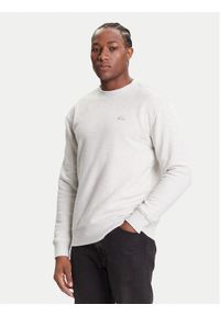 Quiksilver Bluza Salt Water Crew EQYFT05158 Szary Regular Fit. Kolor: szary. Materiał: bawełna