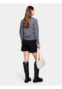 Sisley Sweter 1044M400T Szary Regular Fit. Kolor: szary. Materiał: wełna #4