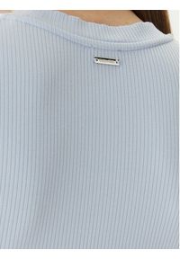 Calvin Klein T-Shirt LV044D246G Błękitny Slim Fit. Kolor: niebieski #5