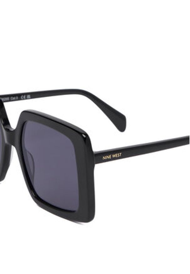 Nine West Okulary przeciwsłoneczne CEO-NW6629S Czarny. Kolor: czarny