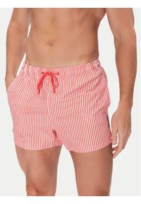 YSABEL MORA - Ysabel Mora Szorty kąpielowe 90321 Koralowy Regular Fit. Kolor: pomarańczowy. Materiał: syntetyk #1