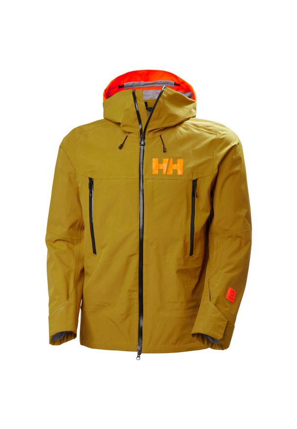 Kurtka narciarska Helly Hansen Sogn 2.0. Kolor: brązowy. Sezon: zima. Sport: narciarstwo