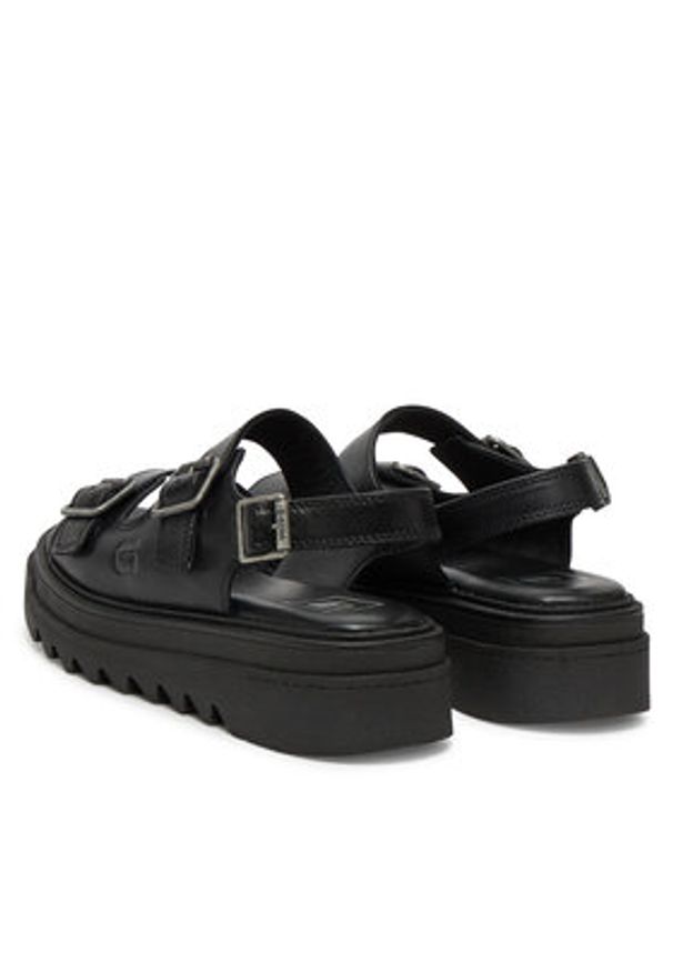 G-Star RAW - G-Star Raw Sandały WB-TAMMY-24 Czarny. Kolor: czarny. Materiał: skóra