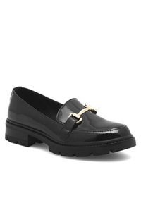 DeeZee Loafersy FLORENCE HY60116-3 Czarny. Kolor: czarny. Materiał: skóra #7