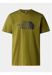 The North Face T-Shirt Easy NF0A87N5 Zielony Regular Fit. Kolor: zielony. Materiał: bawełna #4