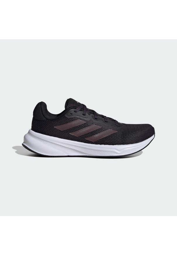 Adidas - Buty Response. Okazja: na co dzień. Kolor: czarny, różowy, biały, wielokolorowy. Materiał: materiał. Sport: bieganie