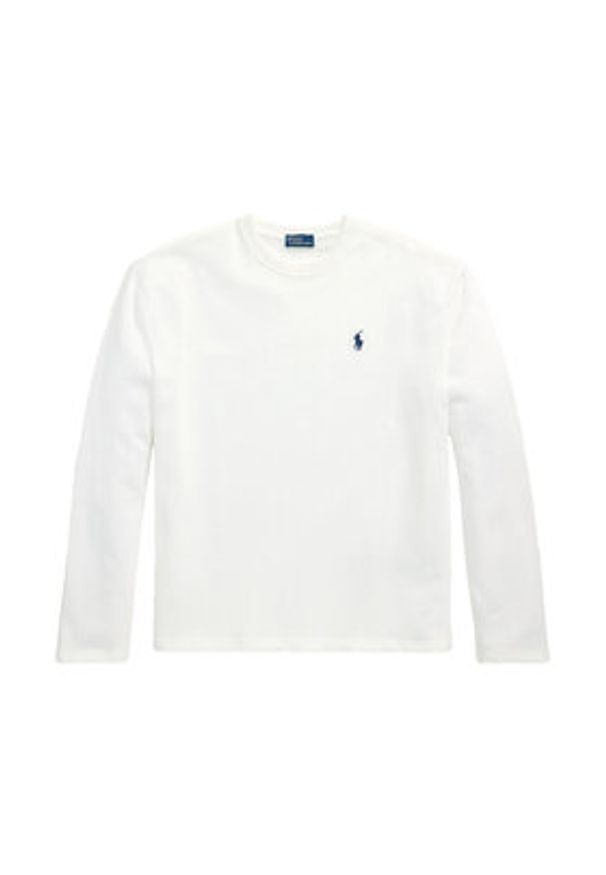 Polo Ralph Lauren Bluzka 211967105001 Biały Straight Fit. Typ kołnierza: polo. Kolor: biały. Materiał: bawełna