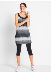 bonprix - Sukienka + legginsy rybaczki (2 części). Kolor: czarny #1