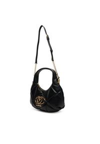 Love Moschino - LOVE MOSCHINO Torebka JC4039PP1NLC0000 Czarny. Kolor: czarny. Materiał: skórzane