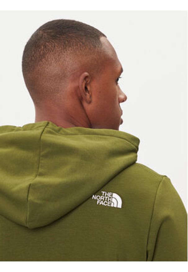 The North Face Bluza Drew Peak Light NF0A8C1B Zielony Regular Fit. Kolor: zielony. Materiał: bawełna