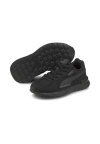 Puma - Dziecięce buty sportowe Graviton AC PUMA Black Dark Shadow Gray. Okazja: na co dzień. Kolor: czarny, szary, wielokolorowy. Sport: bieganie