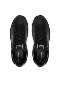 Karl Lagerfeld - KARL LAGERFELD Sneakersy Kaprika KL24220 Czarny. Kolor: czarny. Materiał: skóra #5