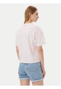 TOMMY HILFIGER - Tommy Hilfiger T-Shirt UW0UW05763 Różowy Regular Fit. Kolor: różowy. Materiał: bawełna #4