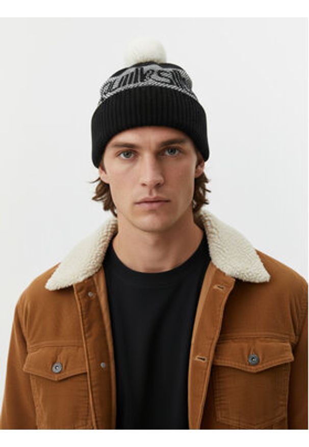 Quiksilver Czapka CEO-QS-M3-002-AW25 Czarny. Kolor: czarny. Materiał: akryl