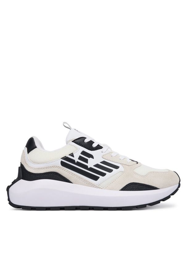 Sneakersy EA7 Emporio Armani. Kolor: biały