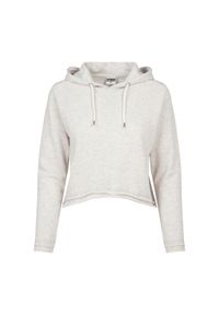 Urban Classics - Bluza damska z kapturem Urban Classic terry. Typ kołnierza: kaptur. Kolor: biały #1