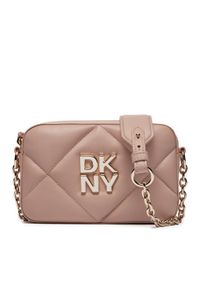 DKNY Torebka Red Hook Camera Bag R41EBB85 Różowy. Kolor: różowy. Materiał: skórzane