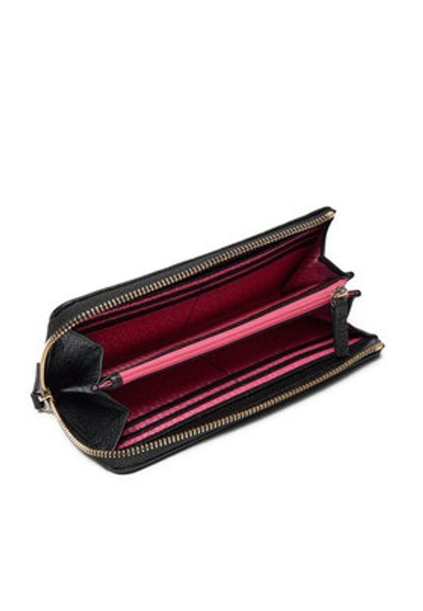 Tous - TOUS Portfel Kiara Sherton 2000986851 Czarny. Kolor: czarny. Materiał: skóra