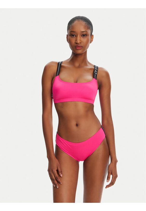 EA7 Emporio Armani Bikini 7W000293 AF12213 Z4001 Różowy. Kolor: różowy. Materiał: syntetyk