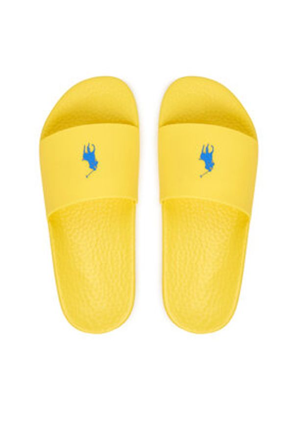 Polo Ralph Lauren Klapki 804973925013 Żółty. Kolor: żółty. Materiał: syntetyk