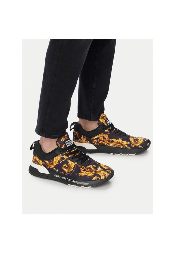 Sneakersy Versace Jeans Couture. Kolor: czarny