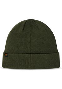 Alpha Industries Czapka 3D Beanie 168910 Zielony. Kolor: zielony. Materiał: materiał