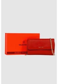 Valentino by Mario Valentino - VALENTINO Czerwony portfel na łańcuszku Kalua Pochette. Kolor: czerwony #3