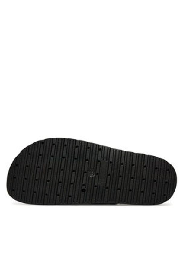DeeZee Klapki ZB2129-2 Czarny. Kolor: czarny. Materiał: skóra