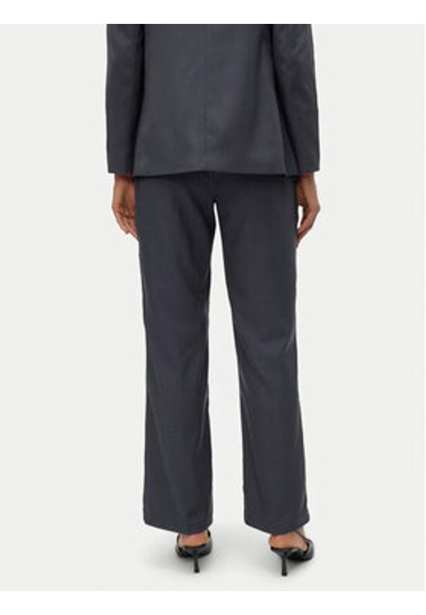 Vero Moda Spodnie materiałowe Rita 10301554 Szary Wide Leg. Kolor: szary. Materiał: syntetyk