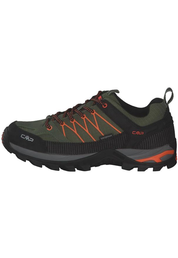 Buty trekkingowe męskie CMP RIGEL LOW. Kolor: pomarańczowy, szary, wielokolorowy. Sport: turystyka piesza