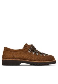 Półbuty Fracap. Kolor: zielony