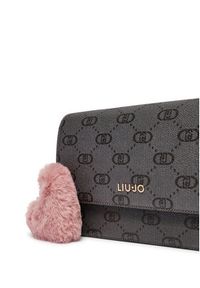 Liu Jo Torebka Ecs S Crossbody AF4253 E0668 Czarny. Kolor: czarny. Materiał: skórzane